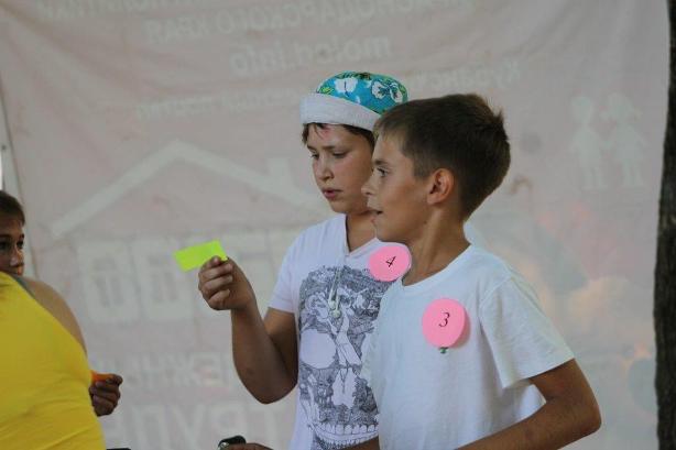 состязания для юных велосипедистов 